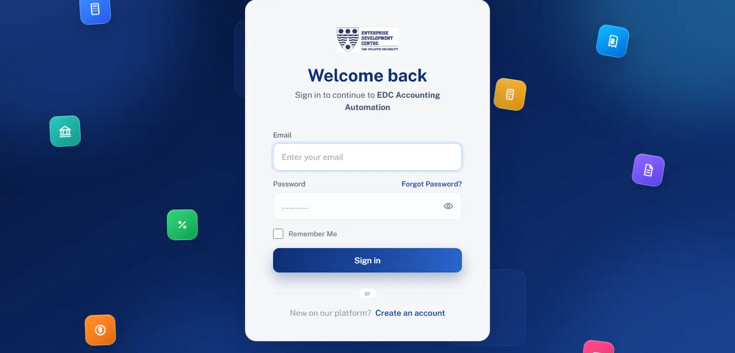 Account Automation Software project