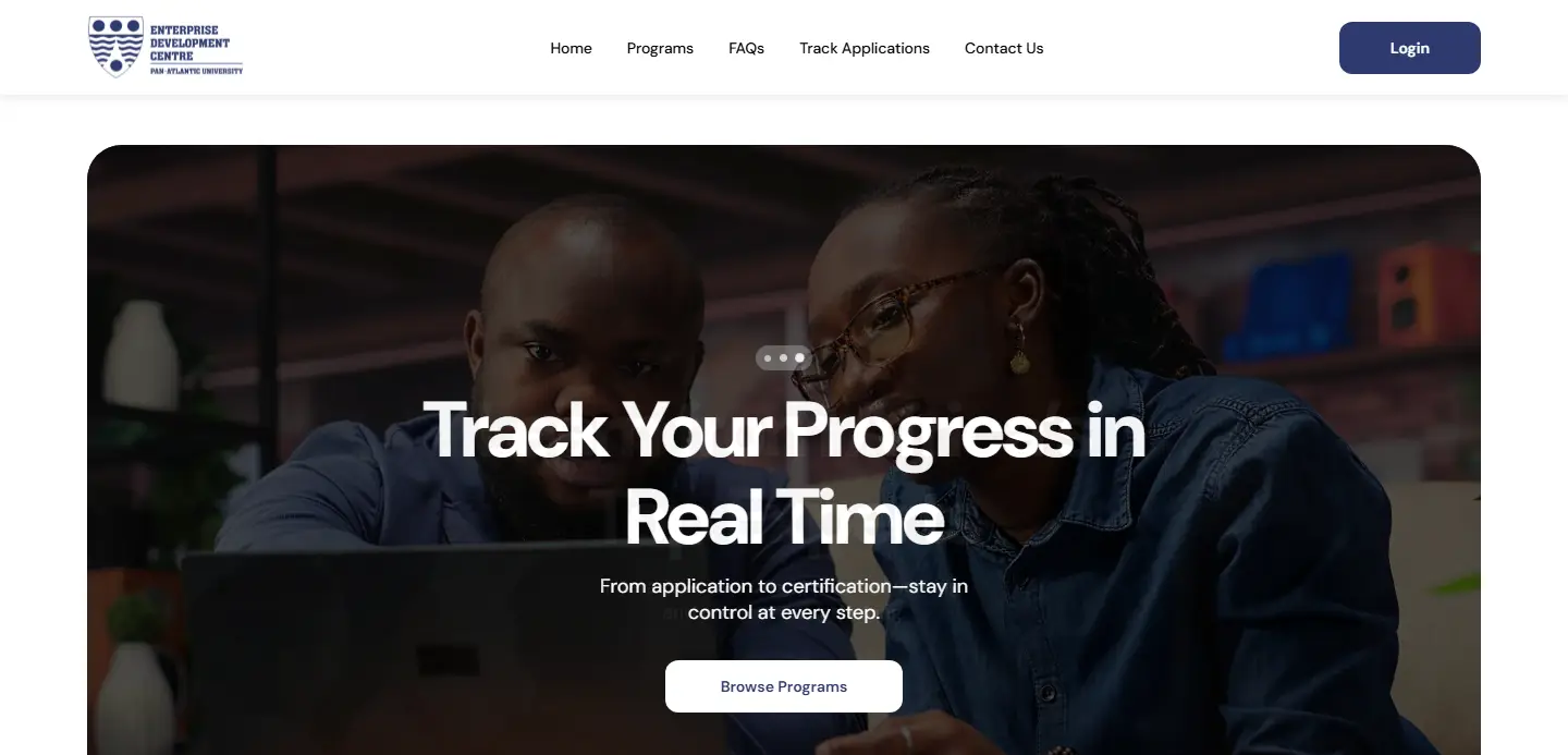 EDC Programs Portal project