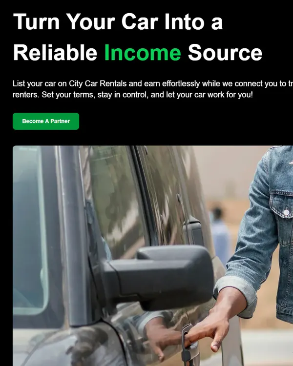 City Cars Rentals, screen 2