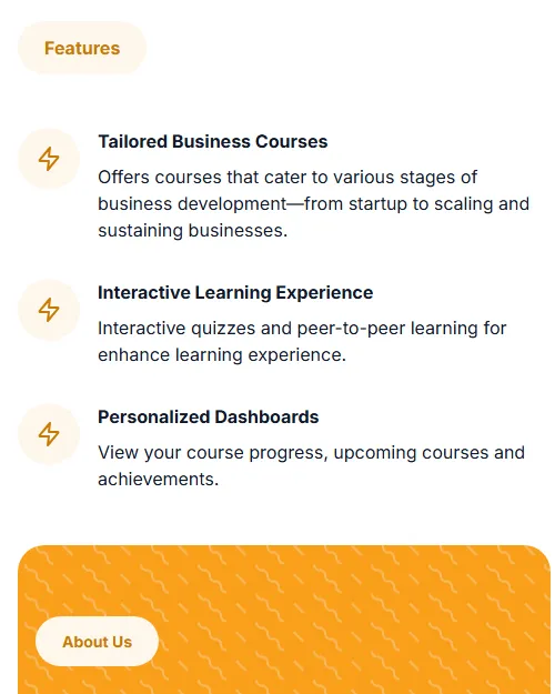 Transforming Nigerian Youth (TNY) Learning Platform, screen 2