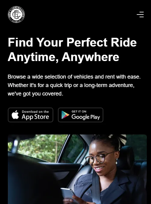 City Cars Rentals — product screenshot