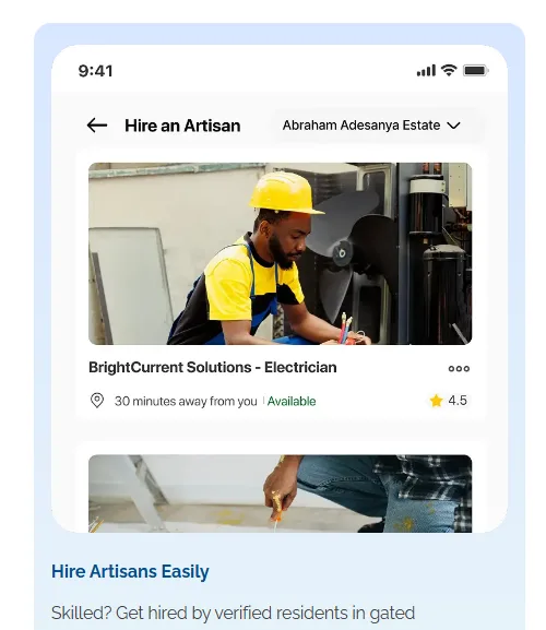 SmartGate hire an artisan screen
